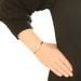 Yellow Gold Bangle Bracelet 6 3/4" - 14k