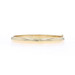 Yellow Gold Bangle Bracelet 6 3/4" - 14k