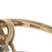 Yellow Gold Emerald Diamond Bypass Ring - 10k Oval .44ctw