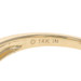 Yellow Gold Emerald Diamond Cocktail Band - 14k Square .96ctw Ring