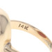 Yellow Gold Hardstone Edwardian Greek Soldier Ring - 14k Cameo Cocktail