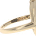 Yellow Gold Onyx Diamond Ring - 10k Oval