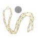 Yellow Gold Paperclip Chain Necklace 7 3/4" - 14k
