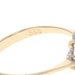 Yellow Gold Pearl Sapphire Diamond Ring - 14k .65ctw Flower