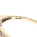 Yellow Gold Sapphire Art Deco Solitaire Ring - 10k Rectangular 2.80ct
