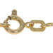 Yellow Gold Twisted Foxtail Chain Necklace 15 3/4" - 14k