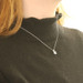 EFFY Aquamarine Diamond Pendant Necklace 18" -White Gold 14k Square Step 1.68ctw