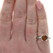 John Atencio Citrine Cocktail Solitaire Ring Sterling 925 Yellow Gold 18k 1.90ct