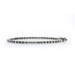 Sterling Silver Rectangular Bead Chain Men's Bracelet 8" - 925