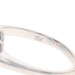 White Gold Amethyst Diamond Halo Ring - 18k Oval
