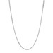 White Gold Box Chain Necklace 18" - 14k