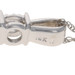 White Gold Diamond Three-Stone Journey Necklace 18 3/4" - 14k Round .26ctw
