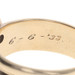 Yellow Gold Diamond Art Deco Serpent Solitaire Band 14k Euro Vintage Snake Ring