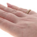 Yellow Gold Diamond Wedding Band - 14k Round Brilliant Ring