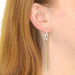 David Yurman Helena Tassle Diamond Earrings YellowGold 18k Rd.45ctw Convert Hoop