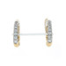 David Yurman Helena Tassle Diamond Earrings YellowGold 18k Rd.45ctw Convert Hoop