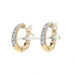David Yurman Helena Tassle Diamond Earrings YellowGold 18k Rd.45ctw Convert Hoop