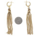 David Yurman Helena Tassle Diamond Earrings YellowGold 18k Rd.45ctw Convert Hoop