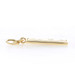 Monica Rich Kosann Diamond Crescent Moon Star Pendant Yellow Gold 18k Rd .12ctw