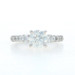 White Gold Diamond Engagement Ring - 14k Round Brilliant 1.57ctw GIA