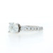 White Gold Diamond Engagement Ring - 14k Round Brilliant 1.57ctw GIA