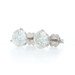 White Gold Diamond Stud Earrings - 14k Round Brilliant 2.58ctw GIA Pierced