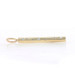 Heather B. Moore Diamond Polka Dot Line Pendant - Yellow Gold 14k Round