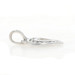 Platinum Diamond Heart Pendant - 900 Round Brilliant Love Wreath