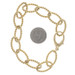 Tiffany & Co. Oval Link Twist Bracelet 8" - Yellow Gold 18k Nautical Rope