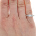 White Gold Diamond Engagement Ring & Wedding Band - 14k Princess 2.50ctw