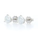White Gold Diamond Stud Earrings - 14k Round Brilliant 2.00ctw GIA Pierced