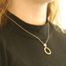Marco Bicego Jaipur Diamond Necklace - Yellow Gold 18k Round .10ctw