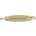 Marco Bicego Jaipur Diamond Necklace - Yellow Gold 18k Round .10ctw