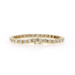 Yellow Gold Diamond Tennis Bracelet 7" - 14k Round Brilliant 6.12ctw