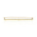 Yellow Gold Sapphire Edwardian Brooch - 14k Square Botanical Antique Pin