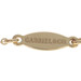 Gabriel & Co. Bujukan Diamond Necklace Yellow Gold 14k Rd.25ctw Halo Circle Trio