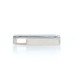 White Gold Diamond Line Pendant - 14k Baguette & Round Brilliant .25ctw