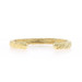 David Yurman Sculpted Cable Cuff Diamond Bracelet 6 1/4" YellowGold 18k Rd.50ctw