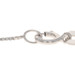 White Gold Sapphire Diamond Graduated Journey Pendant Necklace 18" - 14k Round