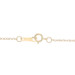 Yellow Gold Amethyst Graduated Journey Necklace 18" - 14k Heart 1.70ctw Love