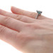 White Gold Alexandrite Solitaire Ring - 14k Pear 1.63ct