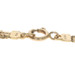 Yellow Gold Braided Serpentine Chain Bracelet 7" - 14k