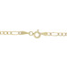 Yellow Gold Figaro Chain Necklace 22" - 14k