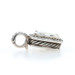 David Yurman Albion MOP/Abalone Diamond Halo Enhancer Pendant 925 White Gold 18k