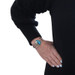 James B. Eustace Cochiti Pueblo Turquoise Cuff Bracelet 6 1/2" Ster 925 Feather