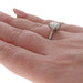Platinum Diamond Solitaire Engagement Ring - 950 Cushion 2.71ct GIA