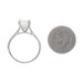 Platinum Diamond Solitaire Engagement Ring - 950 Cushion 2.71ct GIA