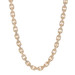 Rose Gold Diamond Cut Cable Chain Men's Necklace 19 1/2" - 18k
