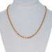 Rose Gold Diamond Cut Cable Chain Men's Necklace 19 1/2" - 18k
