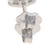 White Gold Diamond Stud Earrings - 14k Round Brilliant 2.01ctw GIA Pierced